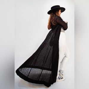 Sheer Maxi Duster in Medium